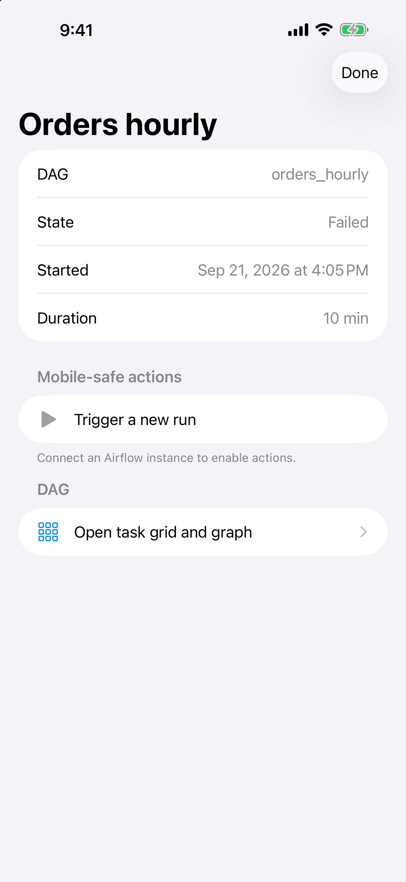 Run Detail